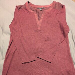 Like New | 41 Hawthorn Burgundy long-sleeved knit blouse, size M